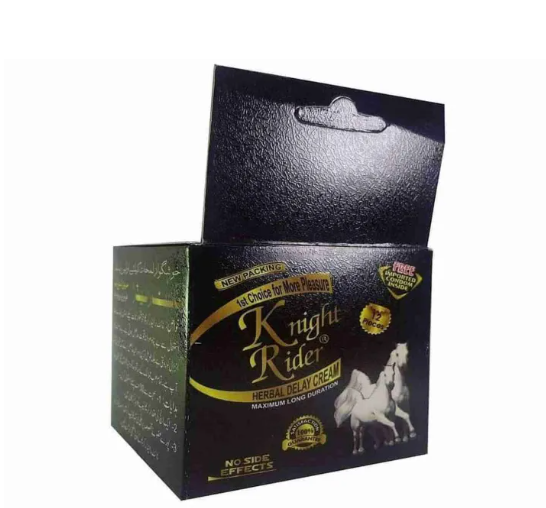 Knight Rider Extra Timing Condoms – Pack of 12 (Black)